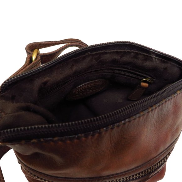 All Leather Outer Small Crossbody Bag - Picture 11 of 11